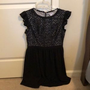 Black xhilaration dress
